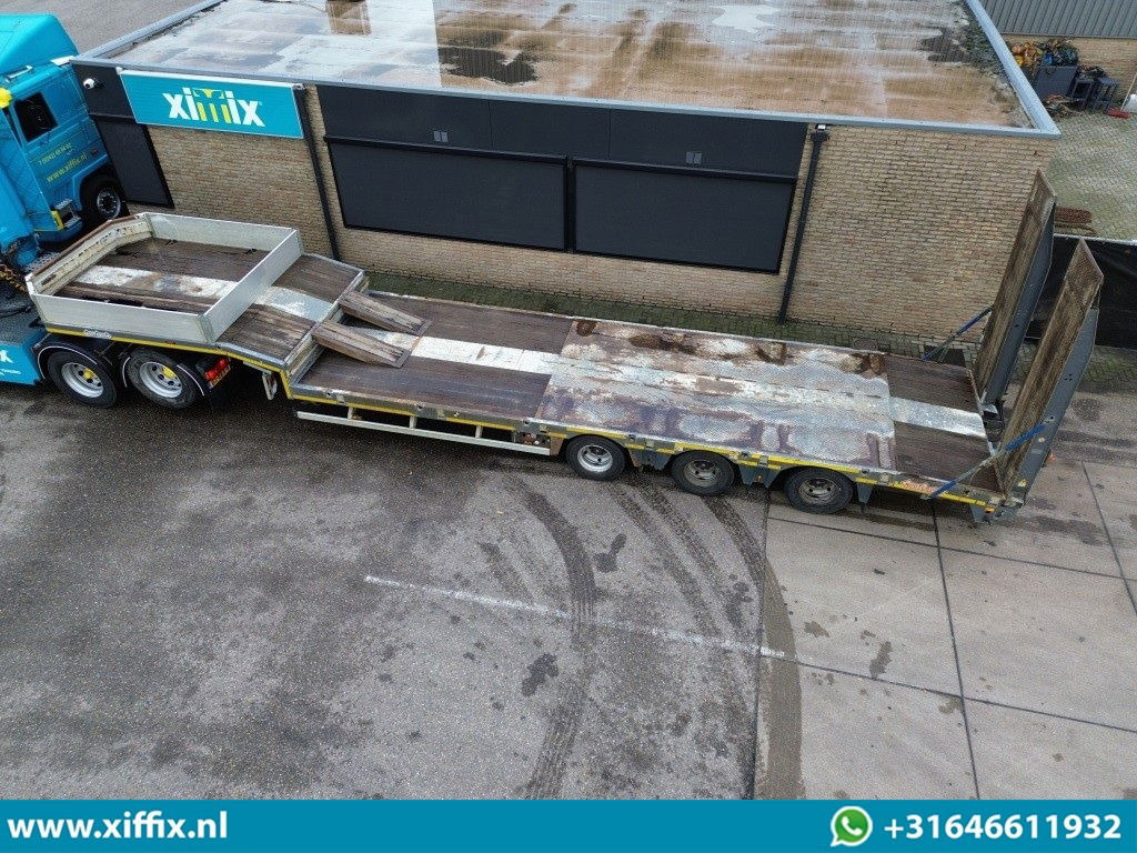 Nooteboom 3-ass. Semi dieplader met hydr. Kleppen / Naloop gestuurd - Semi-reboque baixa: foto 2 Nooteboom 3-ass. Semi dieplader met hydr. Kleppen / Naloop gestuurd - Semi-reboque baixa: foto 2