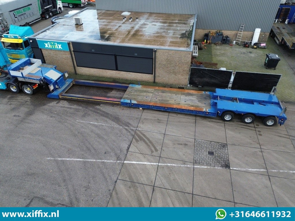 Nooteboom 3-ass. Uitschuifbare dieplader met afneembare nek / 3x gestuurd / 274 cm. Breed - Semi-reboque baixa: foto 2 Nooteboom 3-ass. Uitschuifbare dieplader met afneembare nek / 3x gestuurd / 274 cm. Breed - Semi-reboque baixa: foto 2