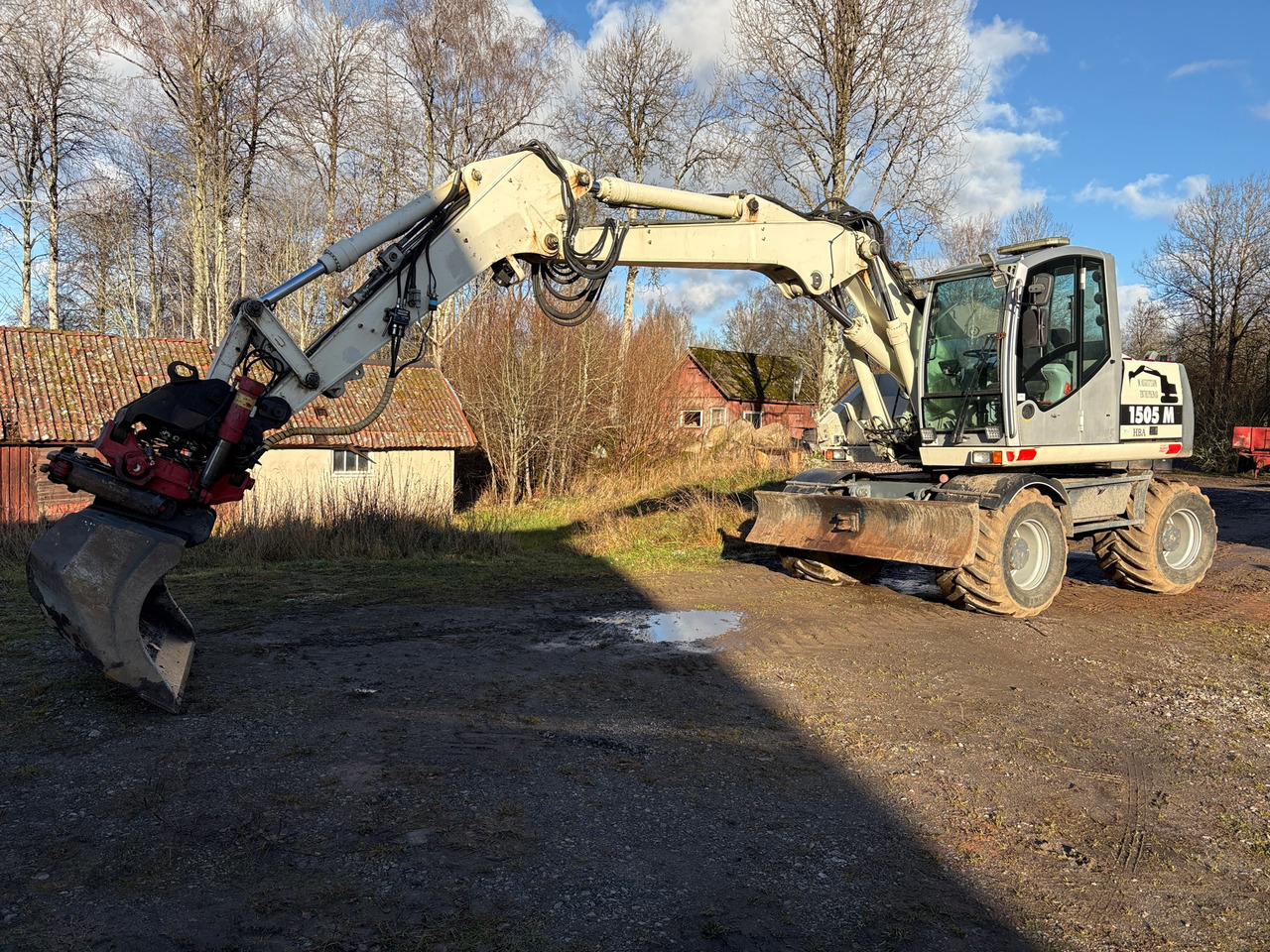 Atlas-Terex 1505 M - Escavadeira de rodas: foto 1 Atlas-Terex 1505 M - Escavadeira de rodas: foto 1