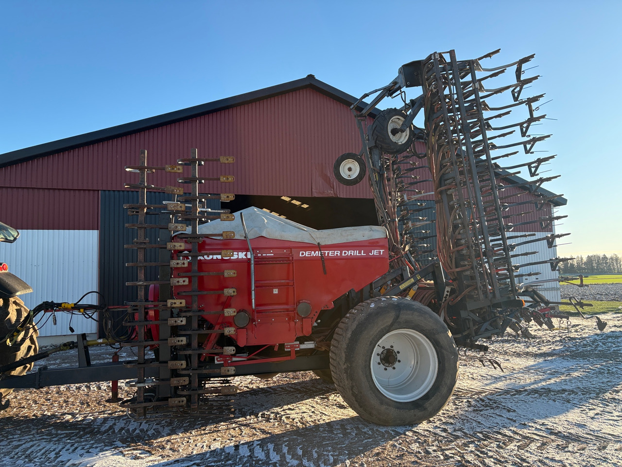 Kongskilde Demeter drill jet D4608 - Máquina para semear: foto 1 Kongskilde Demeter drill jet D4608 - Máquina para semear: foto 1