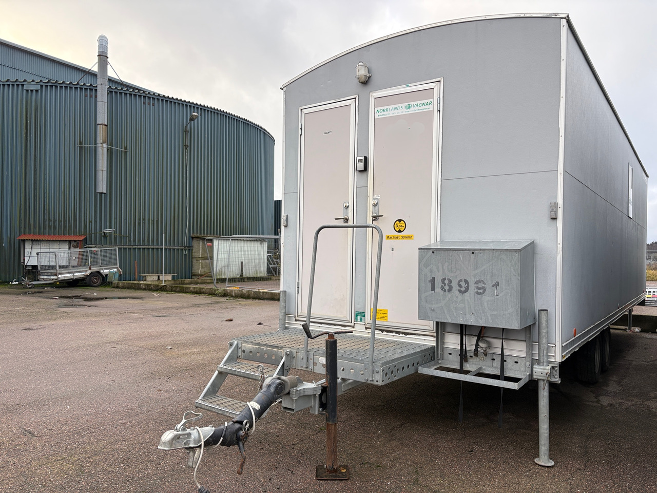 Norrlandsvagnar OMT5-50D - Casa contentor, Reboque: foto 1 Norrlandsvagnar OMT5-50D - Casa contentor, Reboque: foto 1