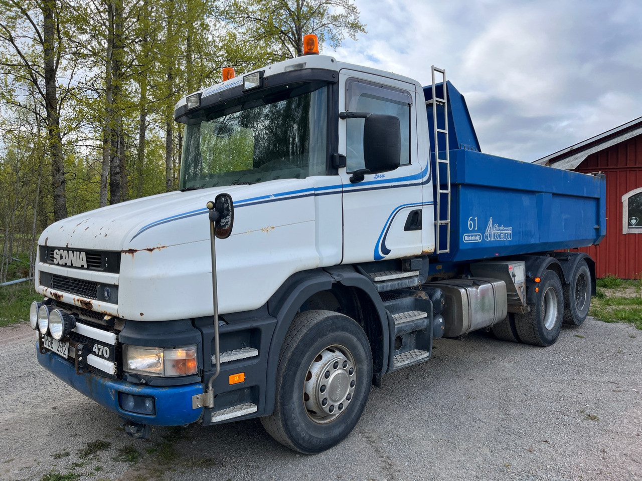 Scania 114G - Camião de caixa aberta/ Plataforma: foto 1 Scania 114G - Camião de caixa aberta/ Plataforma: foto 1