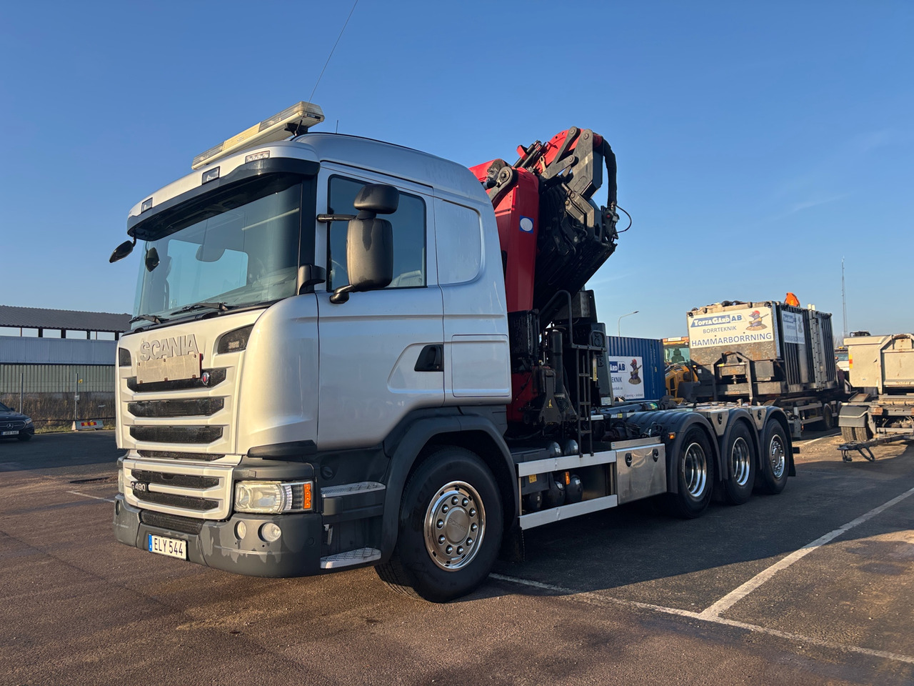 Scania G490 - Camião polibenne: foto 1 Scania G490 - Camião polibenne: foto 1