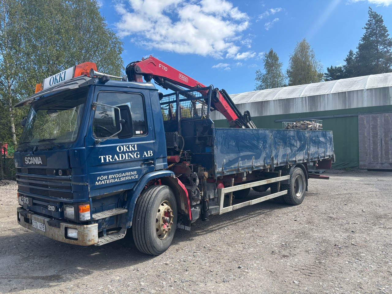 Scania G93ML4X2L 21050 - Camião grua: foto 1 Scania G93ML4X2L 21050 - Camião grua: foto 1