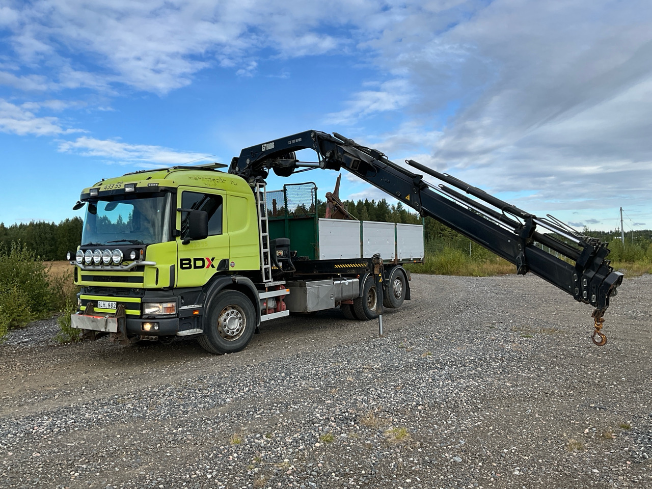 Scania P114GB 6X2 - Camião grua: foto 1 Scania P114GB 6X2 - Camião grua: foto 1