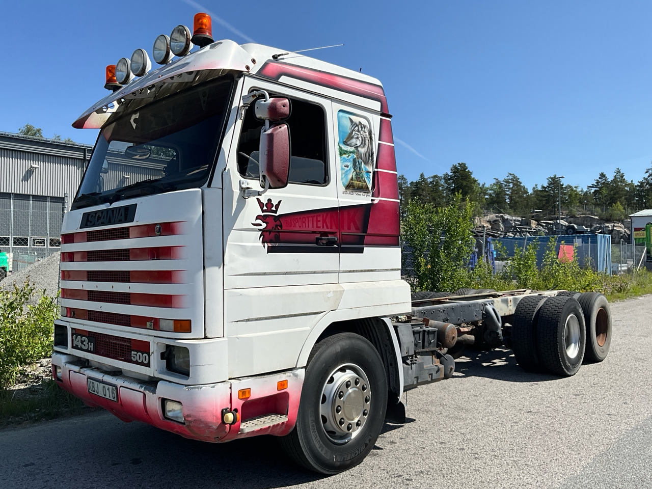 Scania R143H - Camião chassi: foto 1 Scania R143H - Camião chassi: foto 1