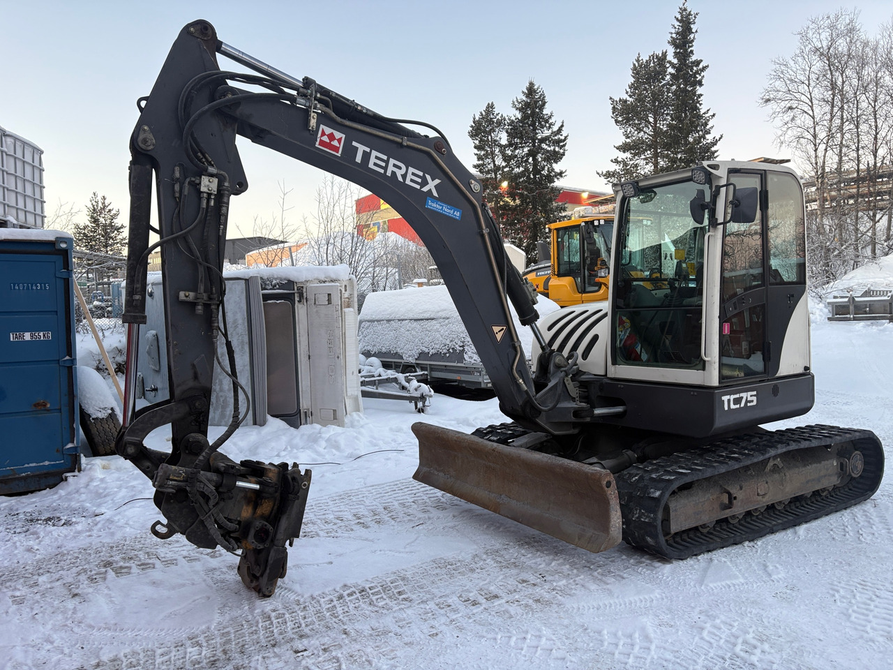 Terex TC75 - Escavadeira: foto 1 Terex TC75 - Escavadeira: foto 1