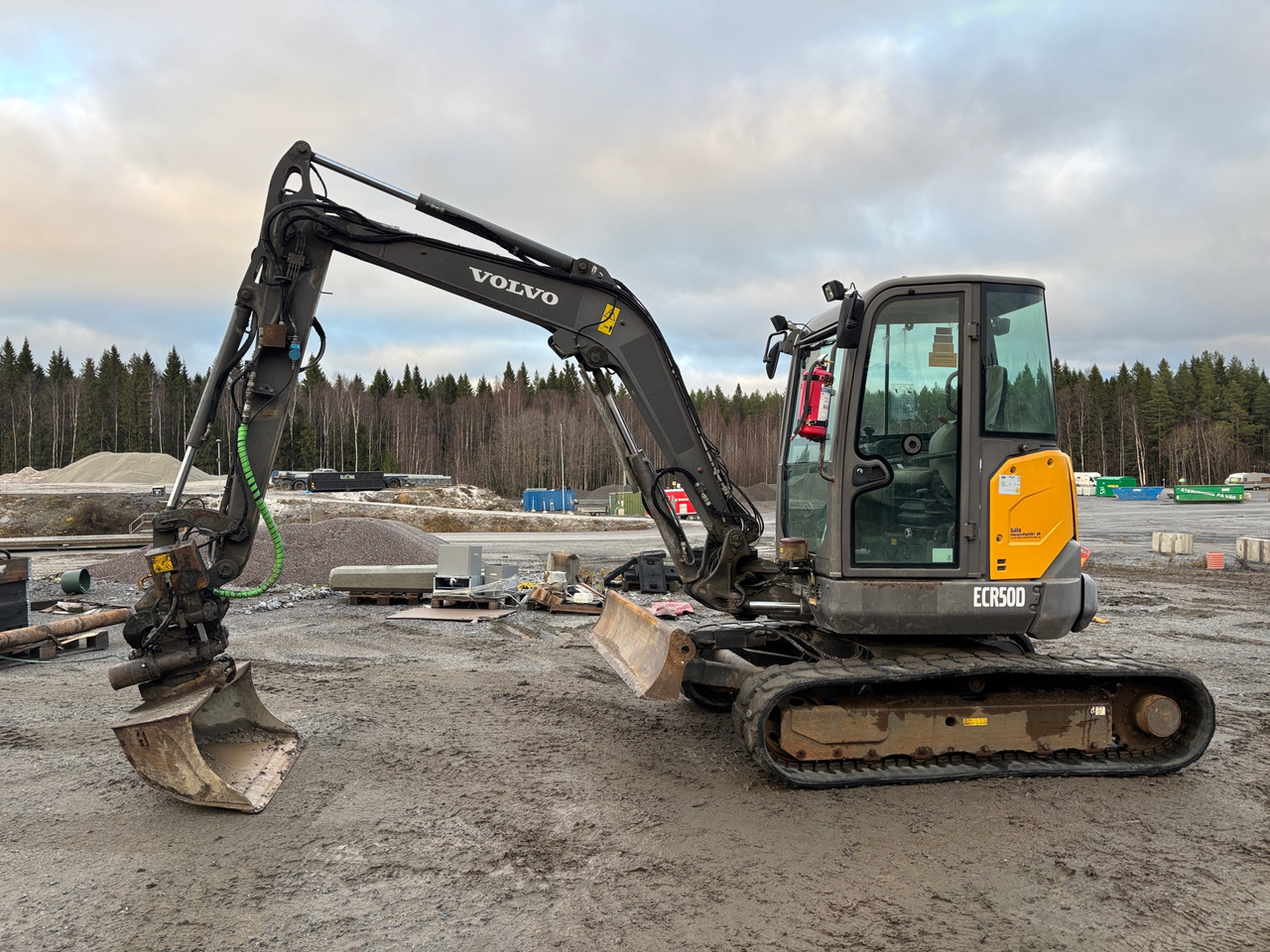 Volvo ECR50D - Escavadeira: foto 1 Volvo ECR50D - Escavadeira: foto 1