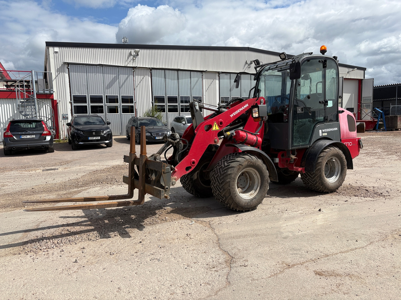 Weidemann 1770 CX50 - Pá carregadora de rodas: foto 1 Weidemann 1770 CX50 - Pá carregadora de rodas: foto 1