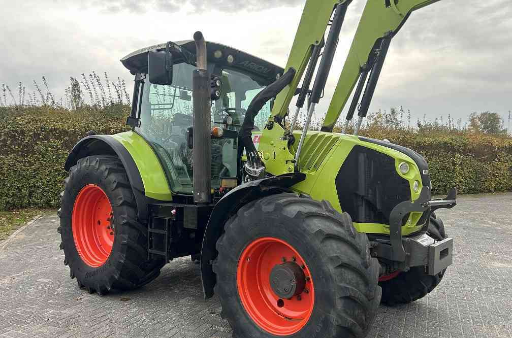 Claas Arion 640 cis, lucht, frontlader - Trator: foto 4 Claas Arion 640 cis, lucht, frontlader - Trator: foto 4