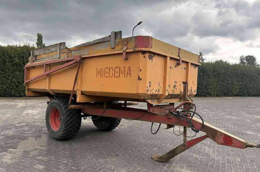 Miedema hst 65 kipper, kieper - Reboque basculante agrícola: foto 4 Miedema hst 65 kipper, kieper - Reboque basculante agrícola: foto 4
