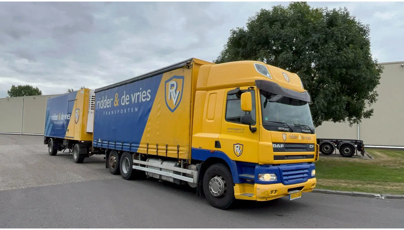 DAF CF 85.410 Schuifzijlen wagen 6x2 Daf CF85 - Camião furgão: foto 1 DAF CF 85.410 Schuifzijlen wagen 6x2 Daf CF85 - Camião furgão: foto 1