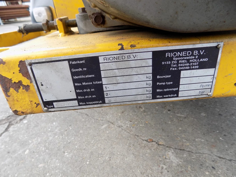 Caminhão limpa fossa Rioned HD50 Rioned HD50 diesel: foto 18