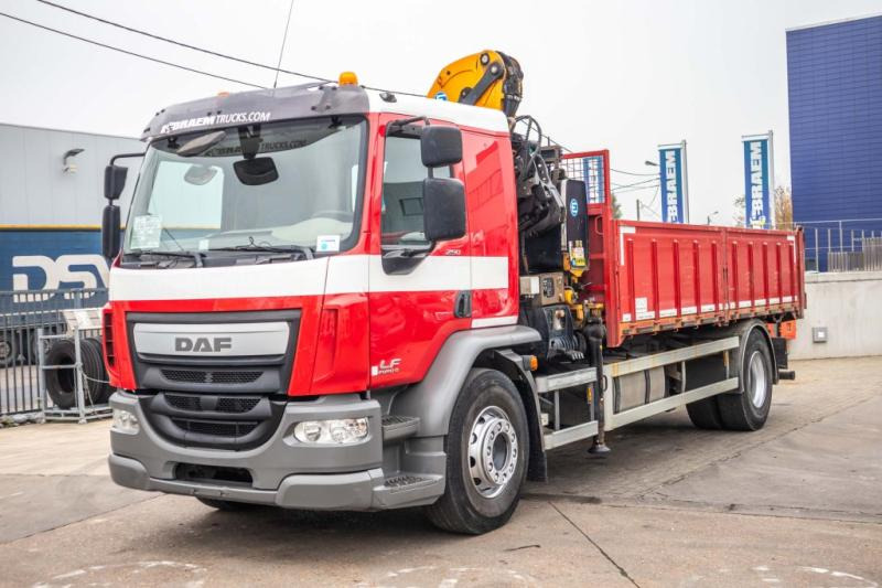 DAF LF 250 - EFFER 145 - Camião basculante, Camião grua: foto 5 DAF LF 250 - EFFER 145 - Camião basculante, Camião grua: foto 5