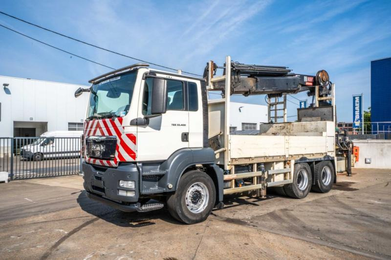 MAN TGS 33.400 BB - HIAB 377 E-5 HIPRO - Camião de caixa aberta/ Plataforma, Camião grua: foto 2 MAN TGS 33.400 BB - HIAB 377 E-5 HIPRO - Camião de caixa aberta/ Plataforma, Camião grua: foto 2