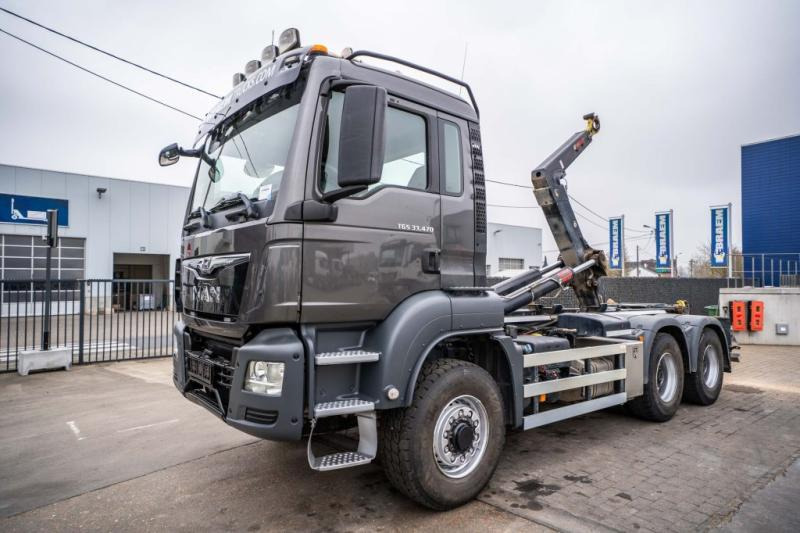 MAN TGS 33.470 BL-6x6H - Camião polibenne: foto 1 MAN TGS 33.470 BL-6x6H - Camião polibenne: foto 1