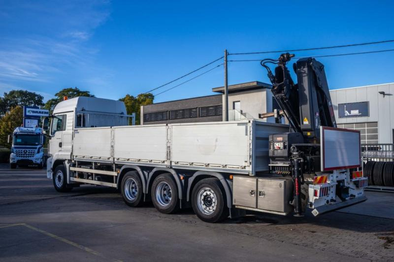 MAN TGS 35.420 BL-8X4-4 +HIAB 188 E-2 - Camião de caixa aberta/ Plataforma, Camião grua: foto 4 MAN TGS 35.420 BL-8X4-4 +HIAB 188 E-2 - Camião de caixa aberta/ Plataforma, Camião grua: foto 4