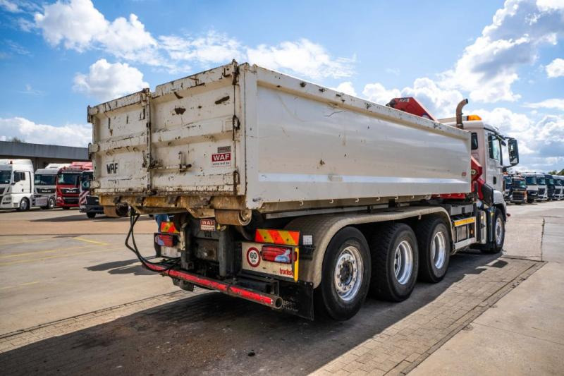 Camião polibenne, Camião grua MAN TGS 35.440 BL - HMF 2020 K4: foto 10