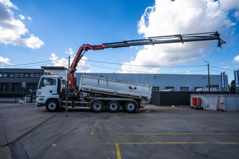 Camião polibenne, Camião grua MAN TGS 35.440 BL - HMF 2020 K4: foto 6