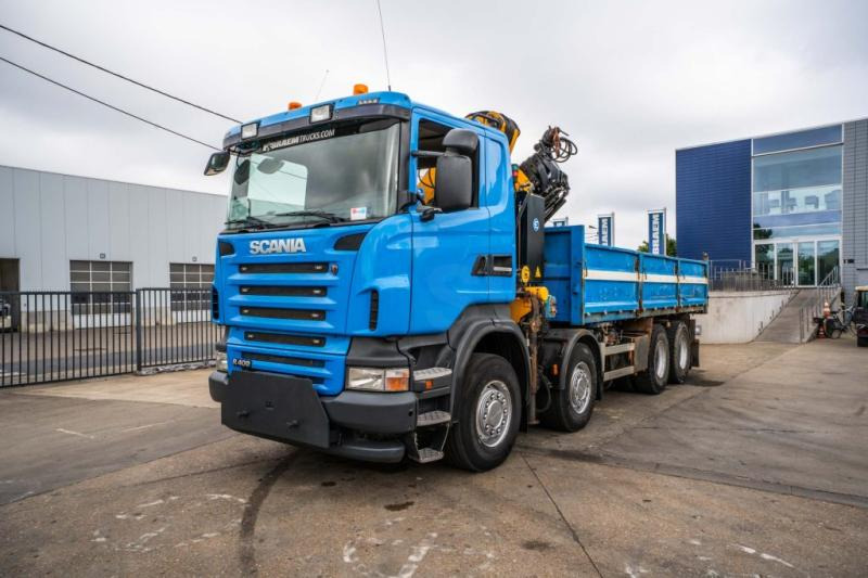 Camião basculante, Camião grua Scania R400 - EFFER 210-4S: foto 7