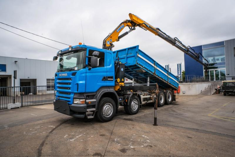Scania R400 - EFFER 210-4S - Camião basculante, Camião grua: foto 1 Scania R400 - EFFER 210-4S - Camião basculante, Camião grua: foto 1