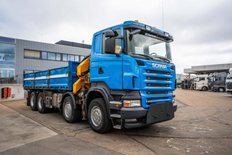 Camião basculante, Camião grua Scania R400 - EFFER 210-4S: foto 8