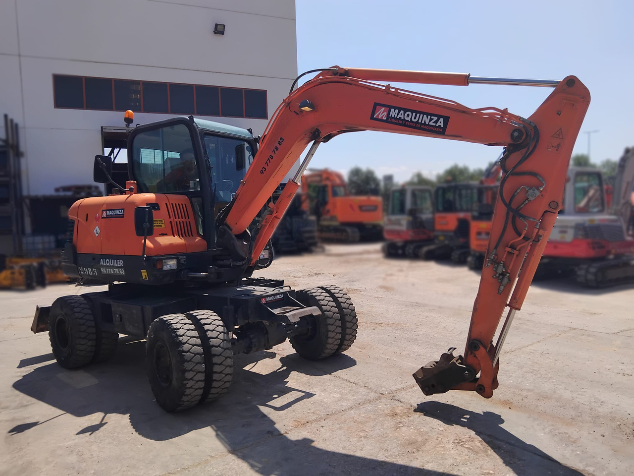 DOOSAN DX55W - Mini escavadeira: foto 4 DOOSAN DX55W - Mini escavadeira: foto 4