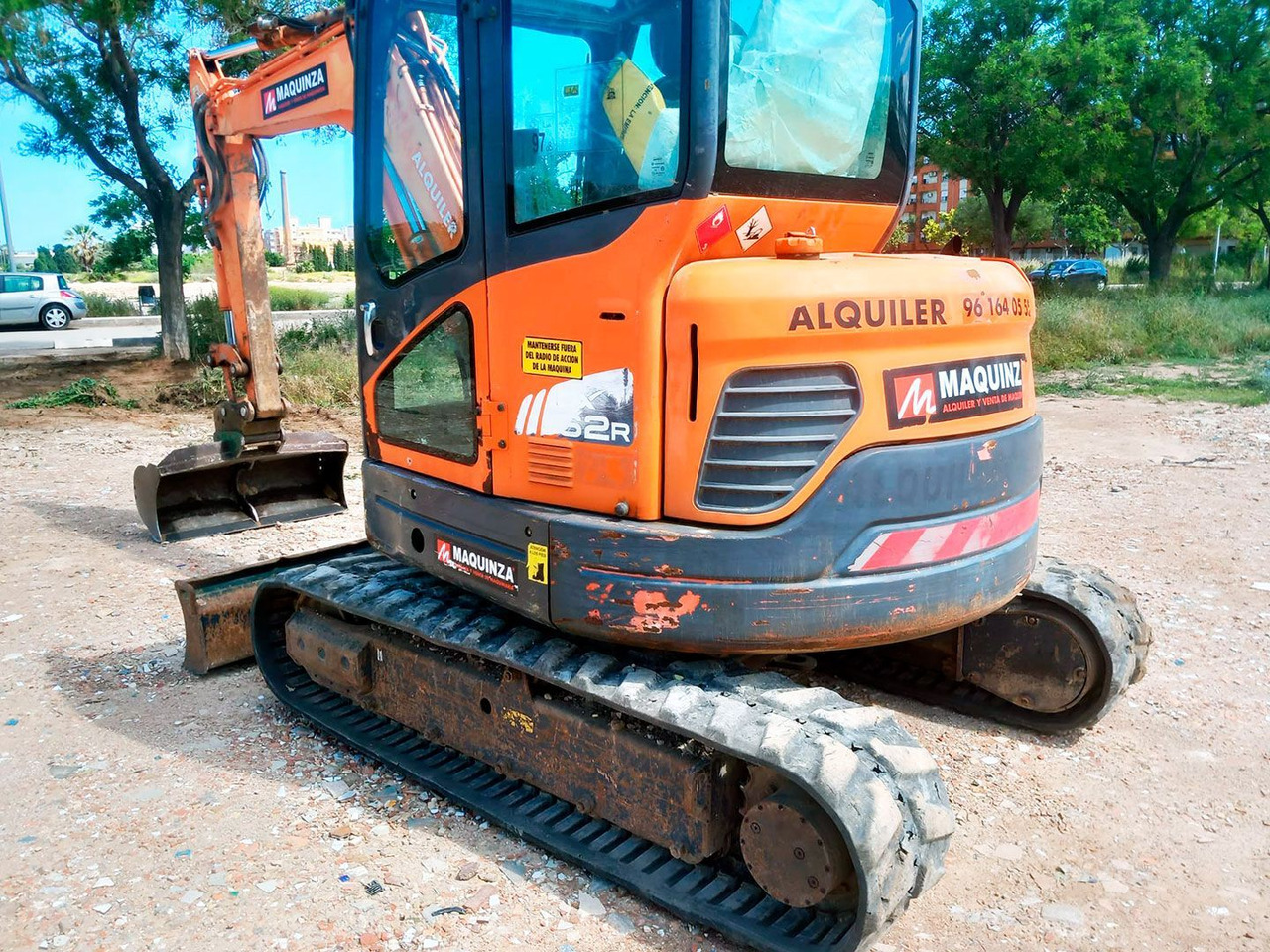 DOOSAN DX62R-3 - Mini escavadeira: foto 3 DOOSAN DX62R-3 - Mini escavadeira: foto 3