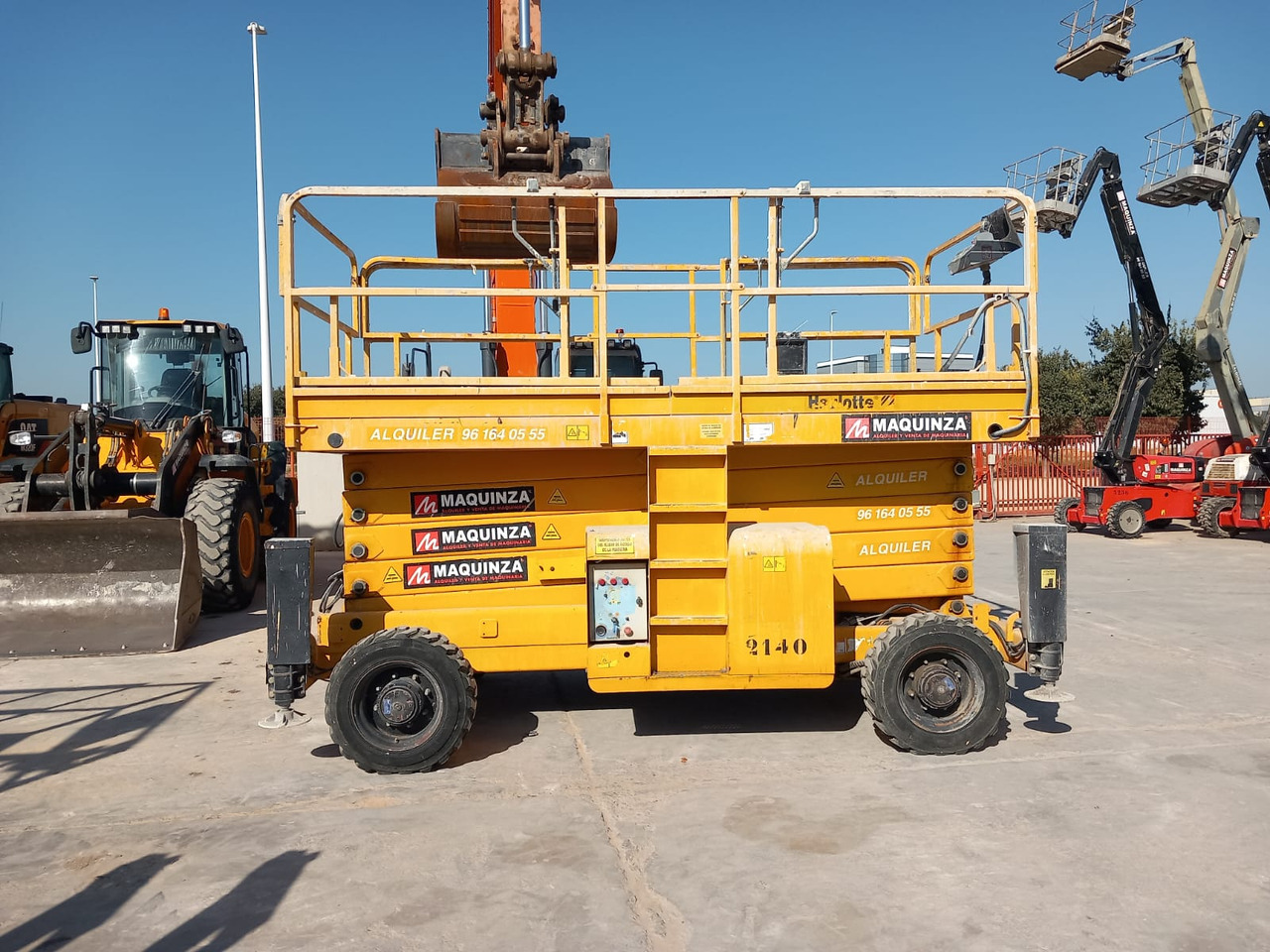 HAULOTTE H18SX - Plataforma de Tijera/ Plataforma de tesoura: foto 1 HAULOTTE H18SX - Plataforma de Tijera/ Plataforma de tesoura: foto 1