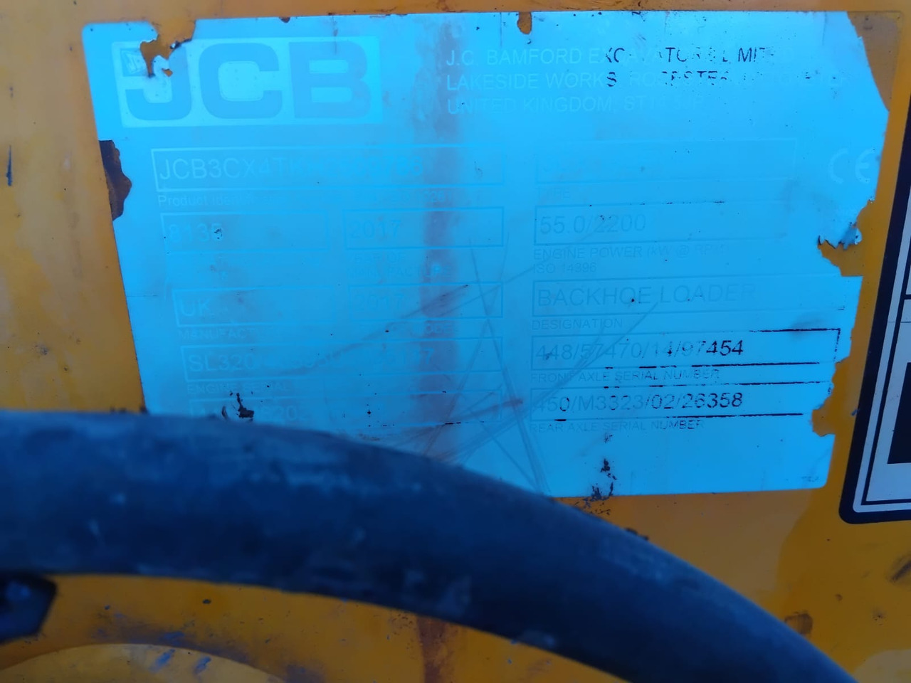 Retroescavadeira JCB 3CX-4T: foto 18