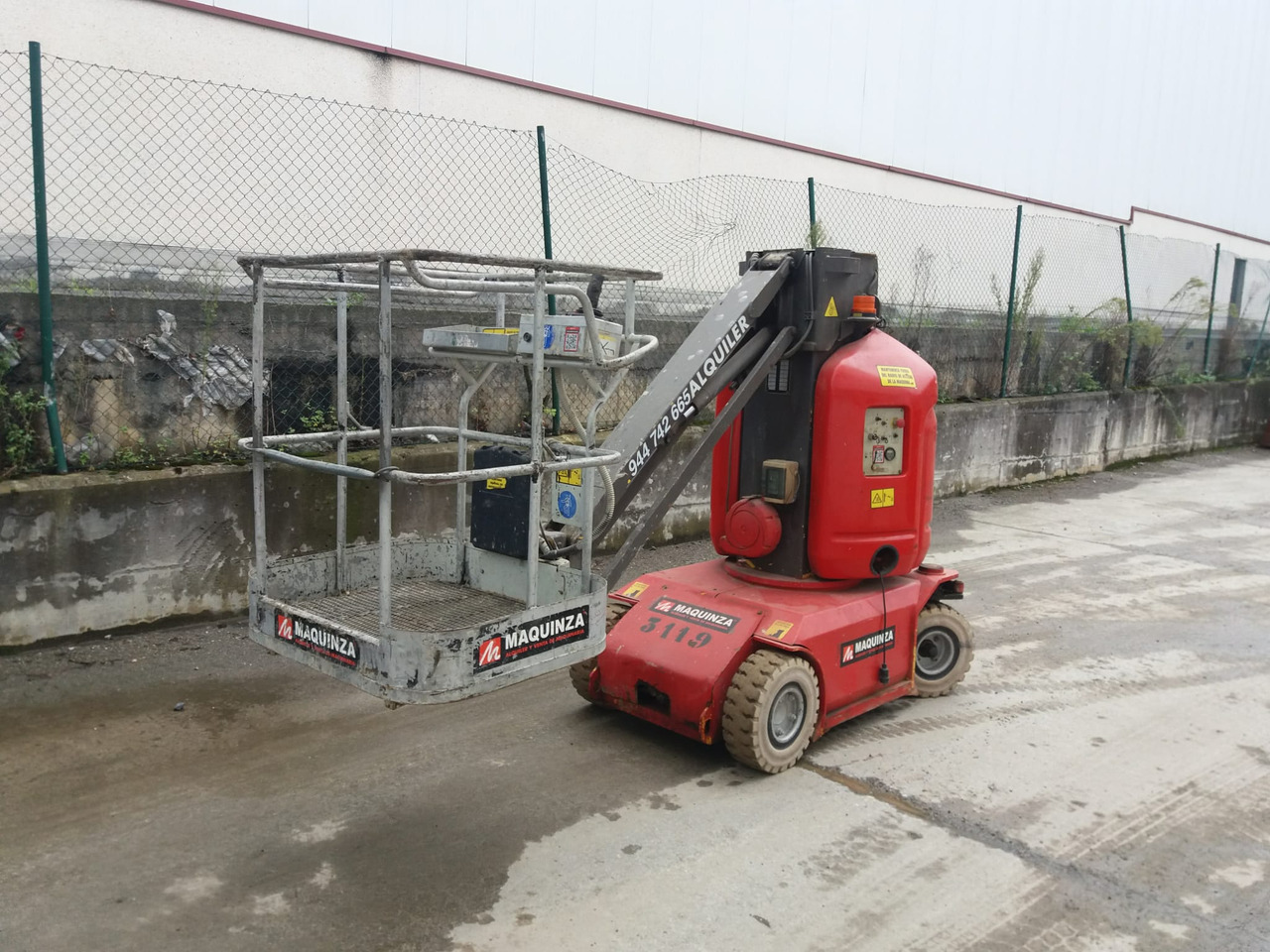 MANITOU 105VJR - Plataforma articulada: foto 1 MANITOU 105VJR - Plataforma articulada: foto 1