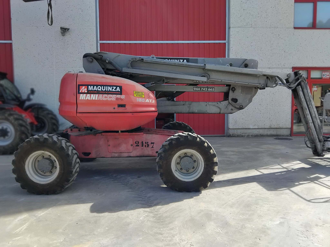 MANITOU 160ATJ EJE OSCILANTE - Plataforma articulada: foto 3 MANITOU 160ATJ EJE OSCILANTE - Plataforma articulada: foto 3