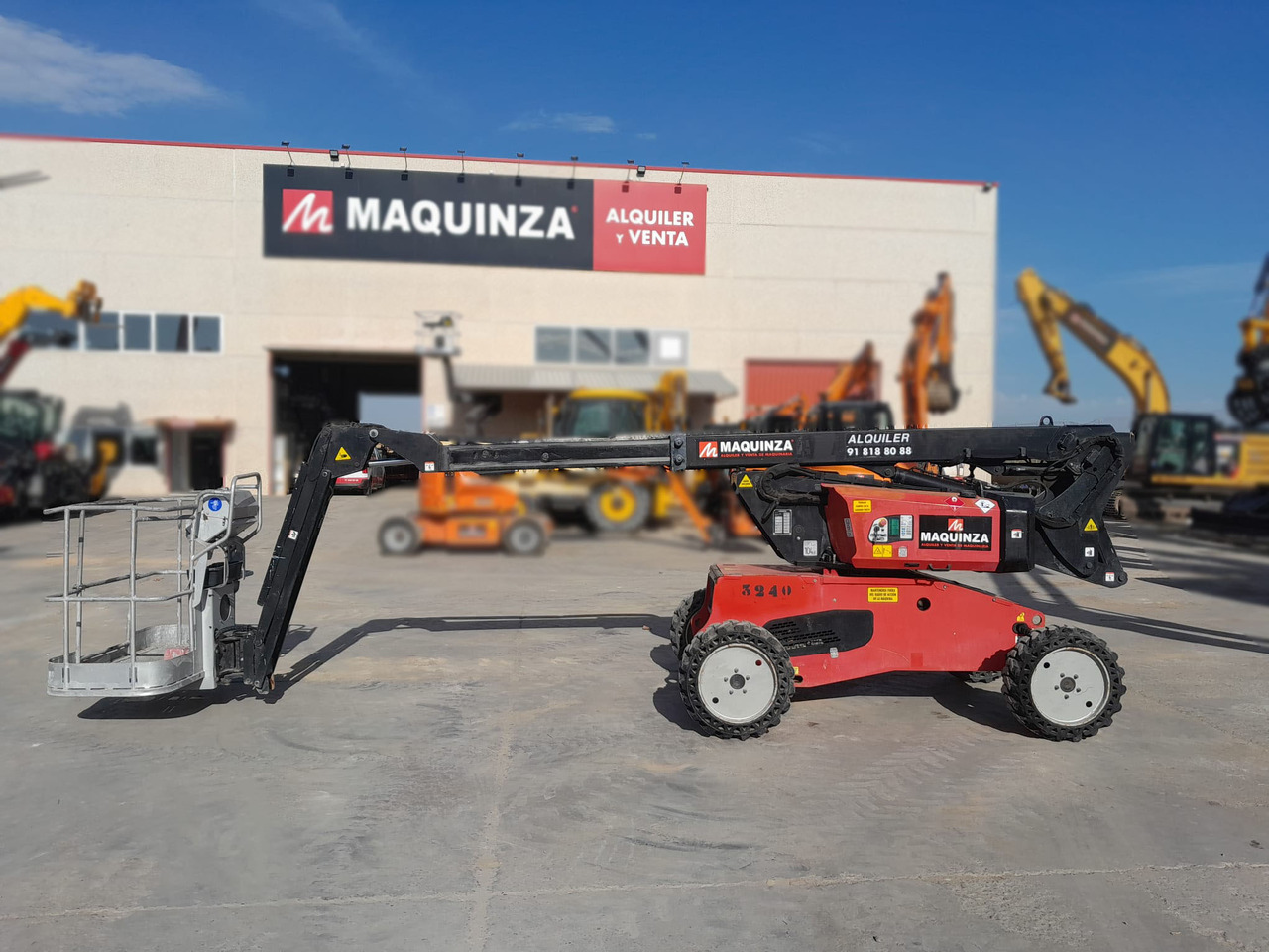 MANITOU MAN GO 12 - Plataforma articulada: foto 1 MANITOU MAN GO 12 - Plataforma articulada: foto 1