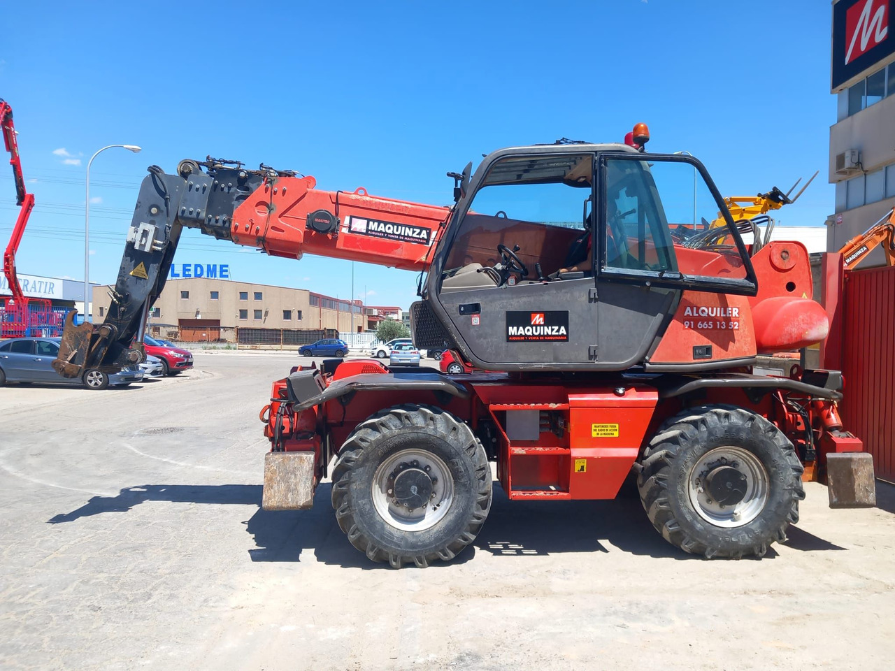 MANITOU MRT1742 - Empilhador telescópico: foto 2 MANITOU MRT1742 - Empilhador telescópico: foto 2