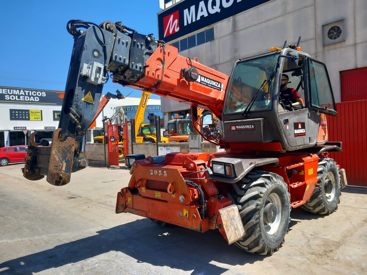MANITOU MRT1742 - Empilhador telescópico: foto 1 MANITOU MRT1742 - Empilhador telescópico: foto 1