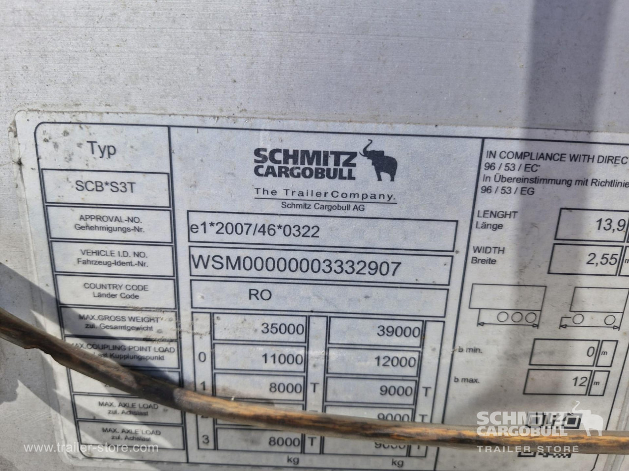 SCHMITZ Curtainsider Mega - Semi-reboque de lona: foto 4 SCHMITZ Curtainsider Mega - Semi-reboque de lona: foto 4