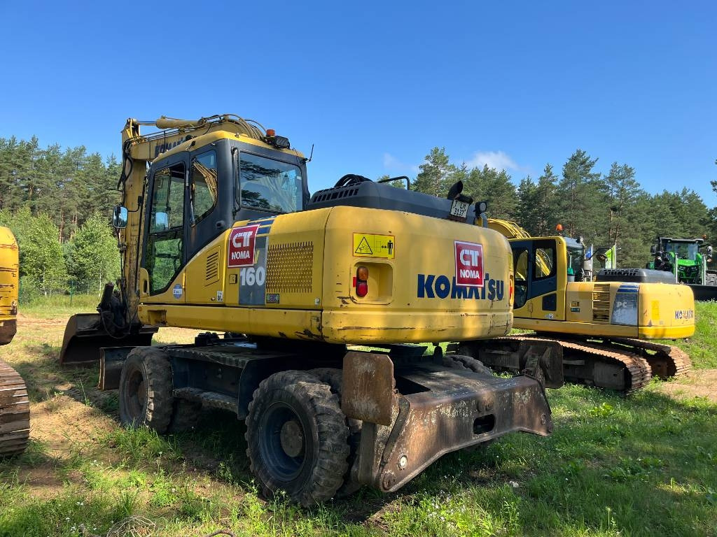 Komatsu PW 160-7 - Escavadeira de rodas: foto 4 Komatsu PW 160-7 - Escavadeira de rodas: foto 4