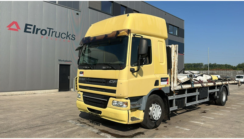 DAF 75 CF 310 (GOOD CONDITION / POSSIBLE AS BOX WITH CURTAIN / BONNE ETAT) - Camião de caixa aberta/ Plataforma: foto 1 DAF 75 CF 310 (GOOD CONDITION / POSSIBLE AS BOX WITH CURTAIN / BONNE ETAT) - Camião de caixa aberta/ Plataforma: foto 1