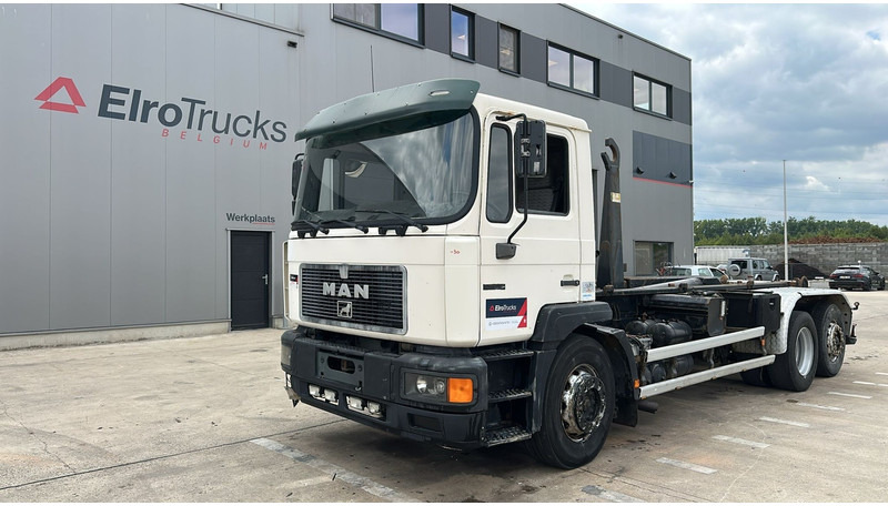 MAN 26.312 (6 CYLINDER / 6X2 / BELGIAN TRUCK IN GOOD CONDITION) - Camião chassi: foto 1 MAN 26.312 (6 CYLINDER / 6X2 / BELGIAN TRUCK IN GOOD CONDITION) - Camião chassi: foto 1