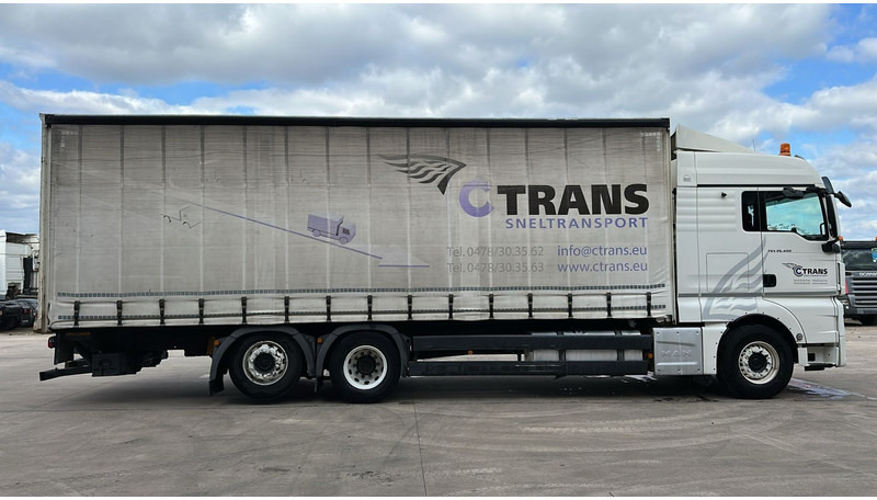 MAN TGX 26.400 (EURO 6 / 6X2 / LIFT / HAYON / BELGIAN TRUCK / GUTE ZUSTAND !! / 8.40 BOX LENGTH) - Camião de lona: foto 4 MAN TGX 26.400 (EURO 6 / 6X2 / LIFT / HAYON / BELGIAN TRUCK / GUTE ZUSTAND !! / 8.40 BOX LENGTH) - Camião de lona: foto 4