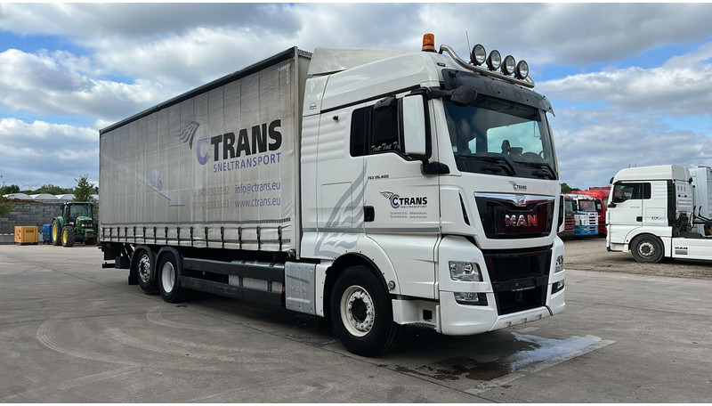 MAN TGX 26.400 (EURO 6 / 6X2 / LIFT / HAYON / BELGIAN TRUCK / GUTE ZUSTAND !! / 8.40 BOX LENGTH) - Camião de lona: foto 2 MAN TGX 26.400 (EURO 6 / 6X2 / LIFT / HAYON / BELGIAN TRUCK / GUTE ZUSTAND !! / 8.40 BOX LENGTH) - Camião de lona: foto 2