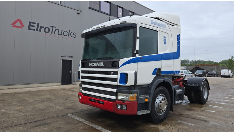 Scania P124 - 360 (POMPE MANUELLE / BOITE MANUELLE / MANUAL PUMP / MANUAL GEARBOX) - Tractor: foto 1 Scania P124 - 360 (POMPE MANUELLE / BOITE MANUELLE / MANUAL PUMP / MANUAL GEARBOX) - Tractor: foto 1