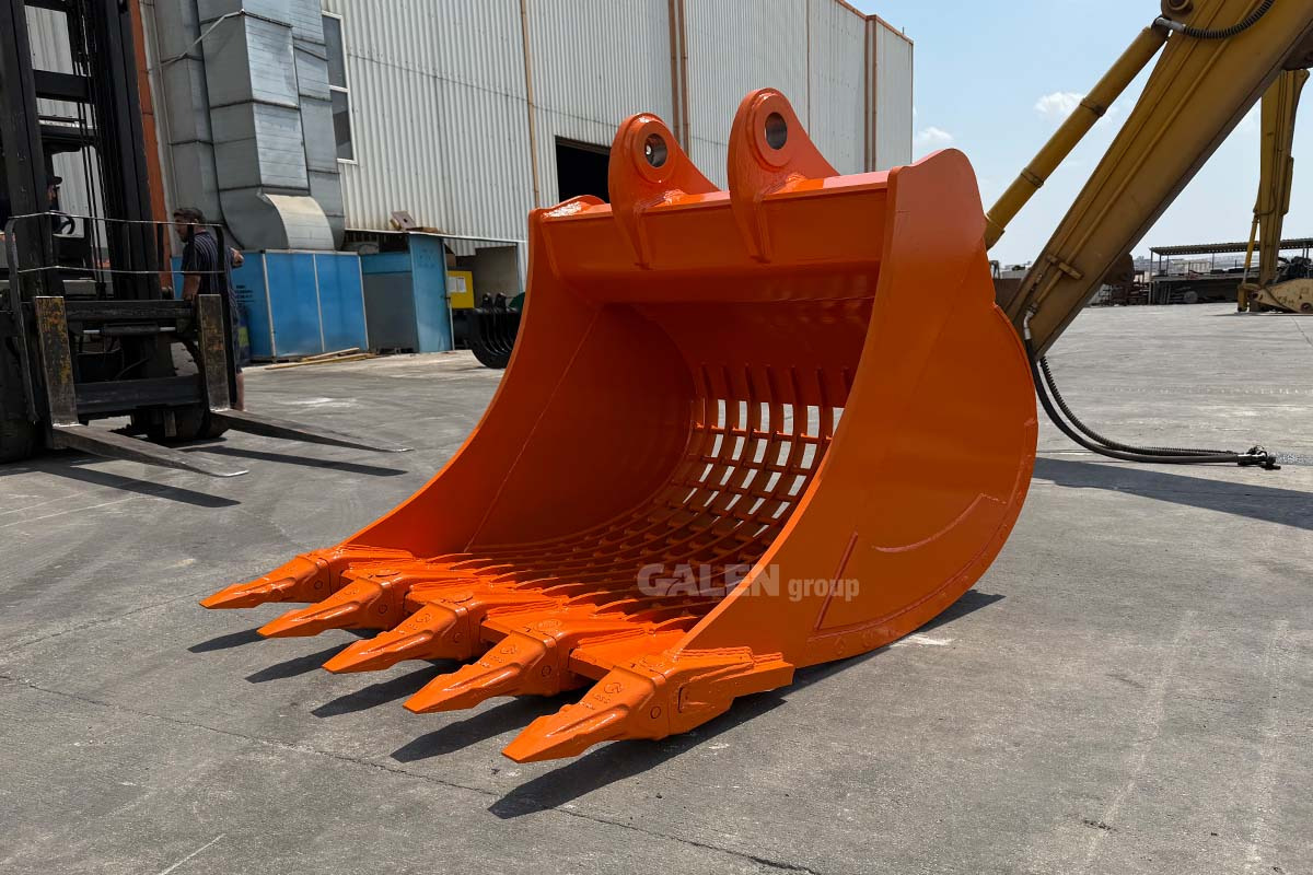 HITACHI ZX350 Screen Bucket - Balde para separação por Máquina de construção: foto 4 HITACHI ZX350 Screen Bucket - Balde para separação por Máquina de construção: foto 4