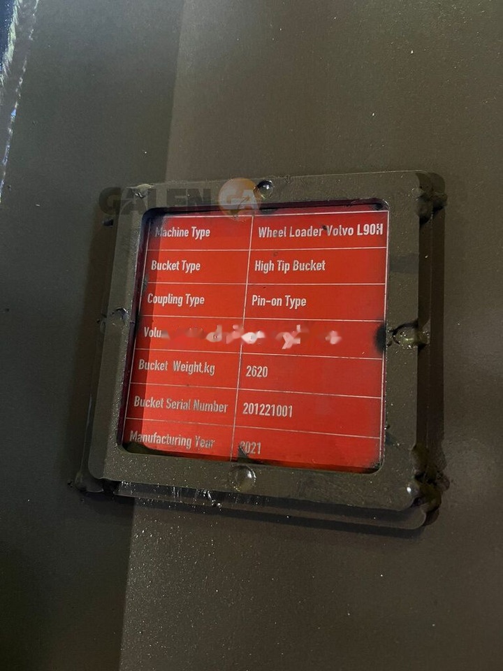 Volvo L90H HIGH DUMP BUCKET - Balde para carregadeiras: foto 3 Volvo L90H HIGH DUMP BUCKET - Balde para carregadeiras: foto 3