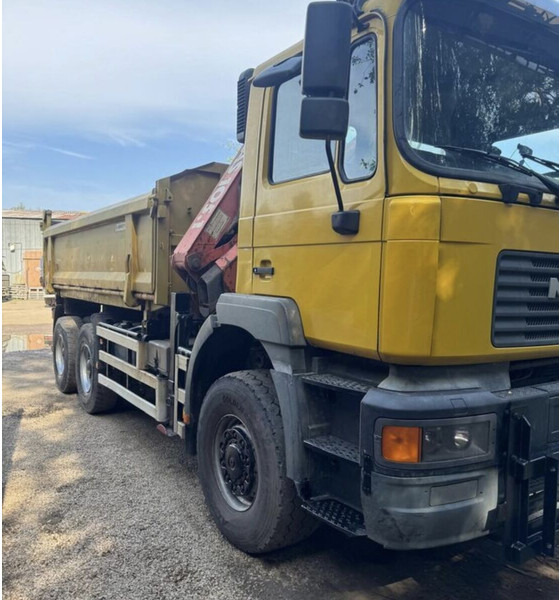 MAN 33/364 6x6 - Camião basculante, Camião grua: foto 1 MAN 33/364 6x6 - Camião basculante, Camião grua: foto 1