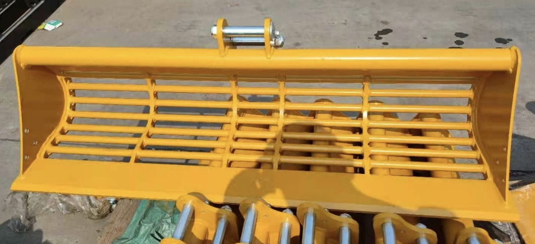 Puinbak 1200 mm - Balde para separação por Mini escavadeira: foto 1 Puinbak 1200 mm - Balde para separação por Mini escavadeira: foto 1