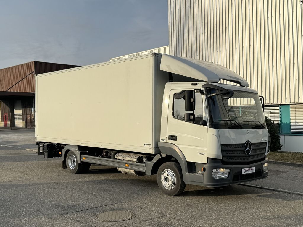 Mercedes-Benz Atego 818L Koffer 6,3m LBW Klima Autom. Luftgef. - Carrinha de contentor: foto 3 Mercedes-Benz Atego 818L Koffer 6,3m LBW Klima Autom. Luftgef. - Carrinha de contentor: foto 3