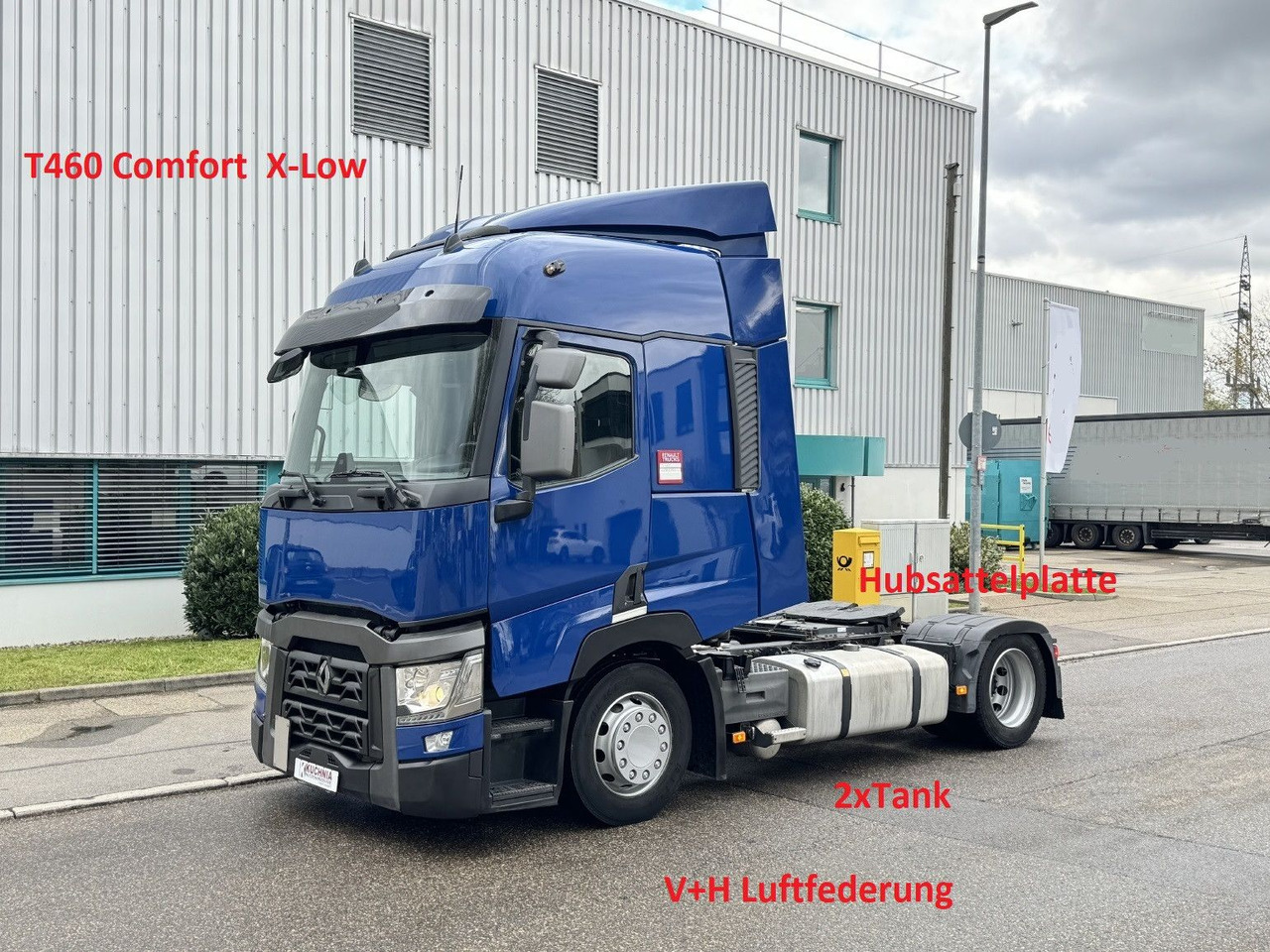 Renault T460 S-Cab X-Low 2-Tanks Hubsattel Standklima - Tractor: foto 1 Renault T460 S-Cab X-Low 2-Tanks Hubsattel Standklima - Tractor: foto 1