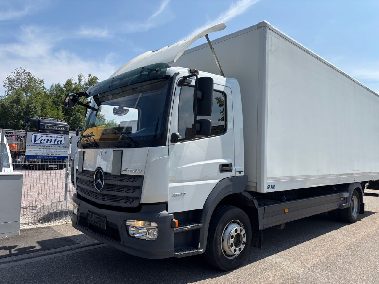 Mercedes-Benz Atego III 1227L, Euro-6 Klima, LBW - Camião furgão: foto 1 Mercedes-Benz Atego III 1227L, Euro-6 Klima, LBW - Camião furgão: foto 1