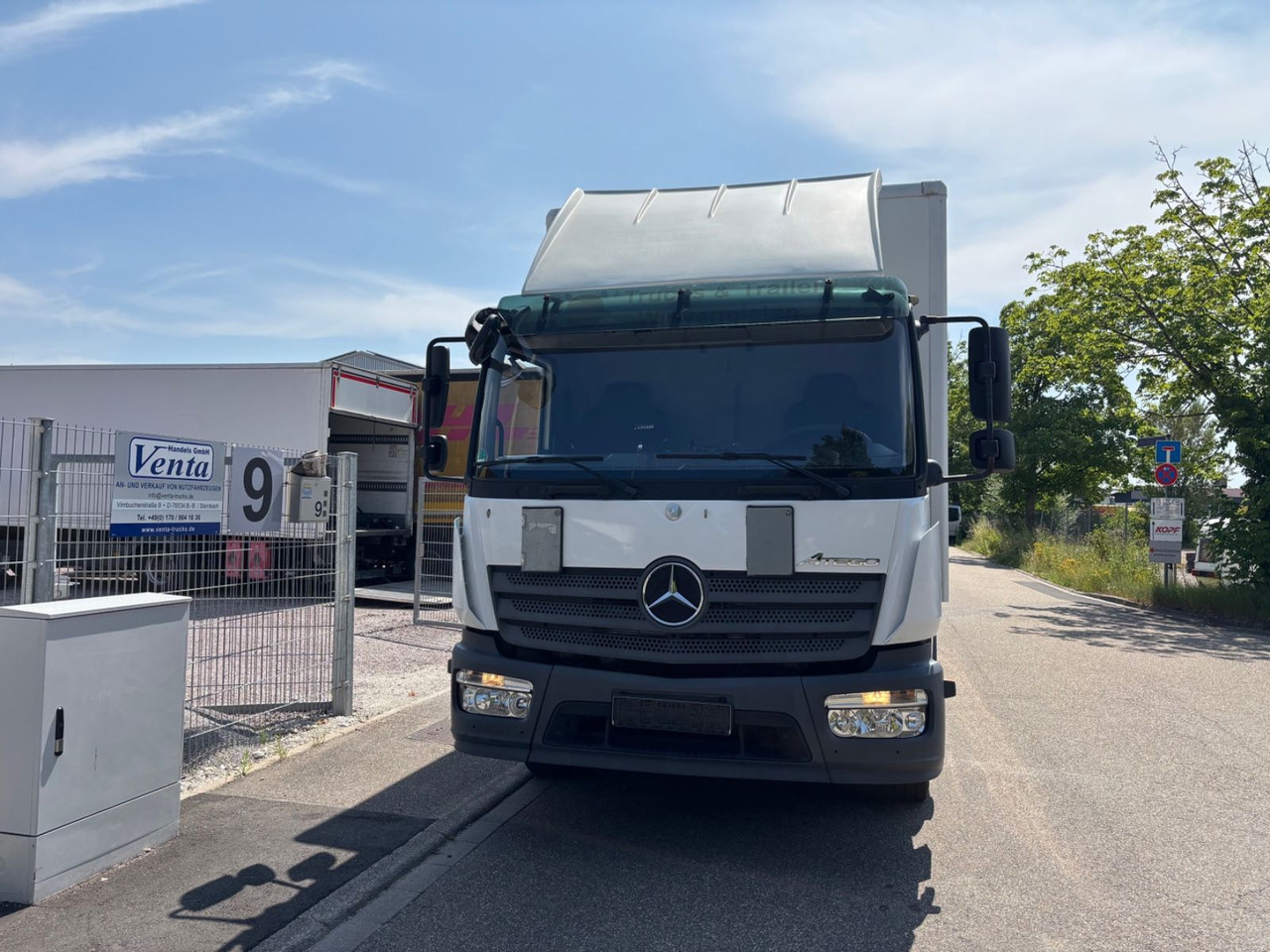 Mercedes-Benz Atego III 1227L, Euro-6 Klima, LBW - Camião furgão: foto 2 Mercedes-Benz Atego III 1227L, Euro-6 Klima, LBW - Camião furgão: foto 2